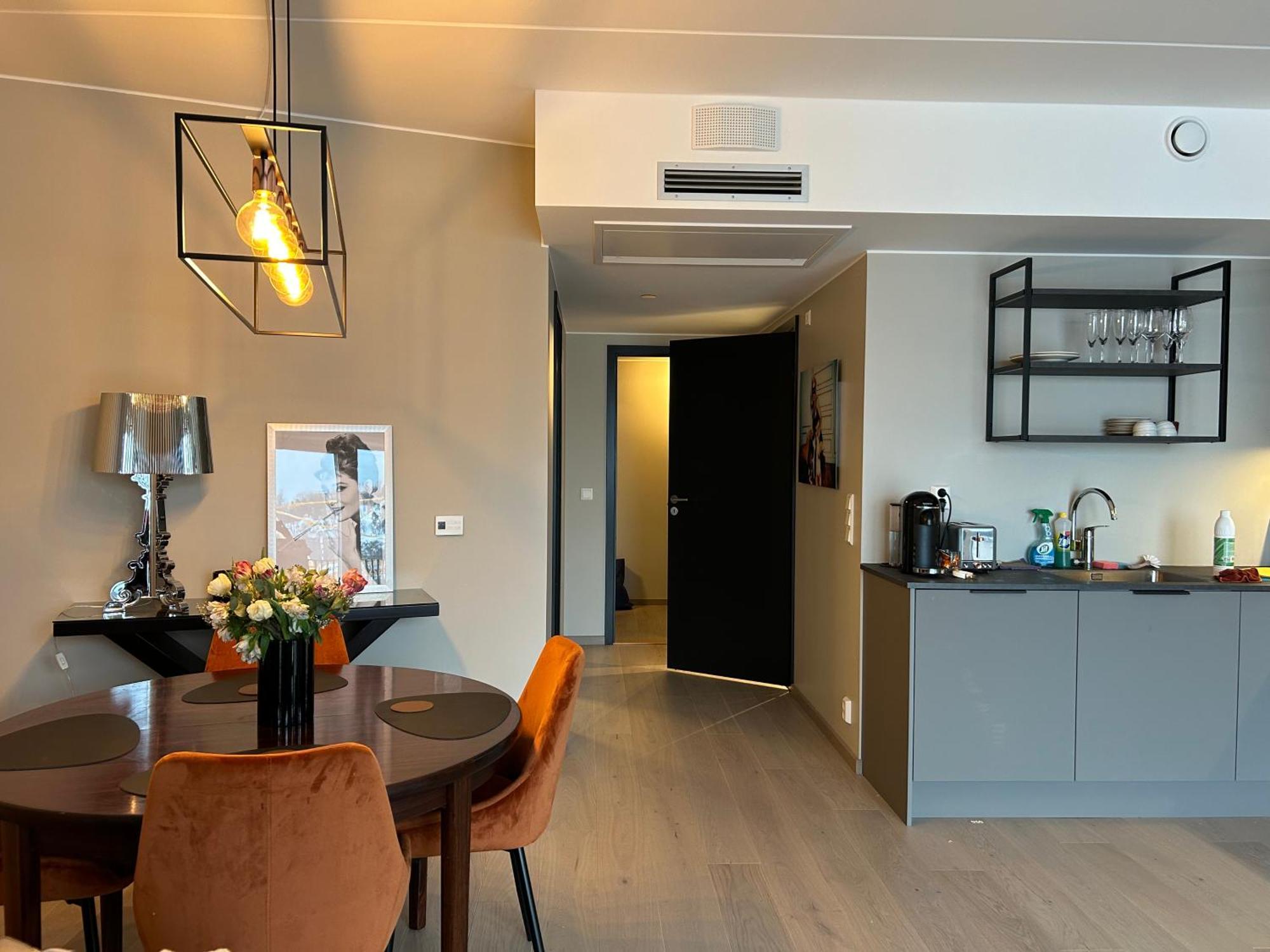 An Elegant And Modern Apartment In Bjorvika Oslo Exterior foto